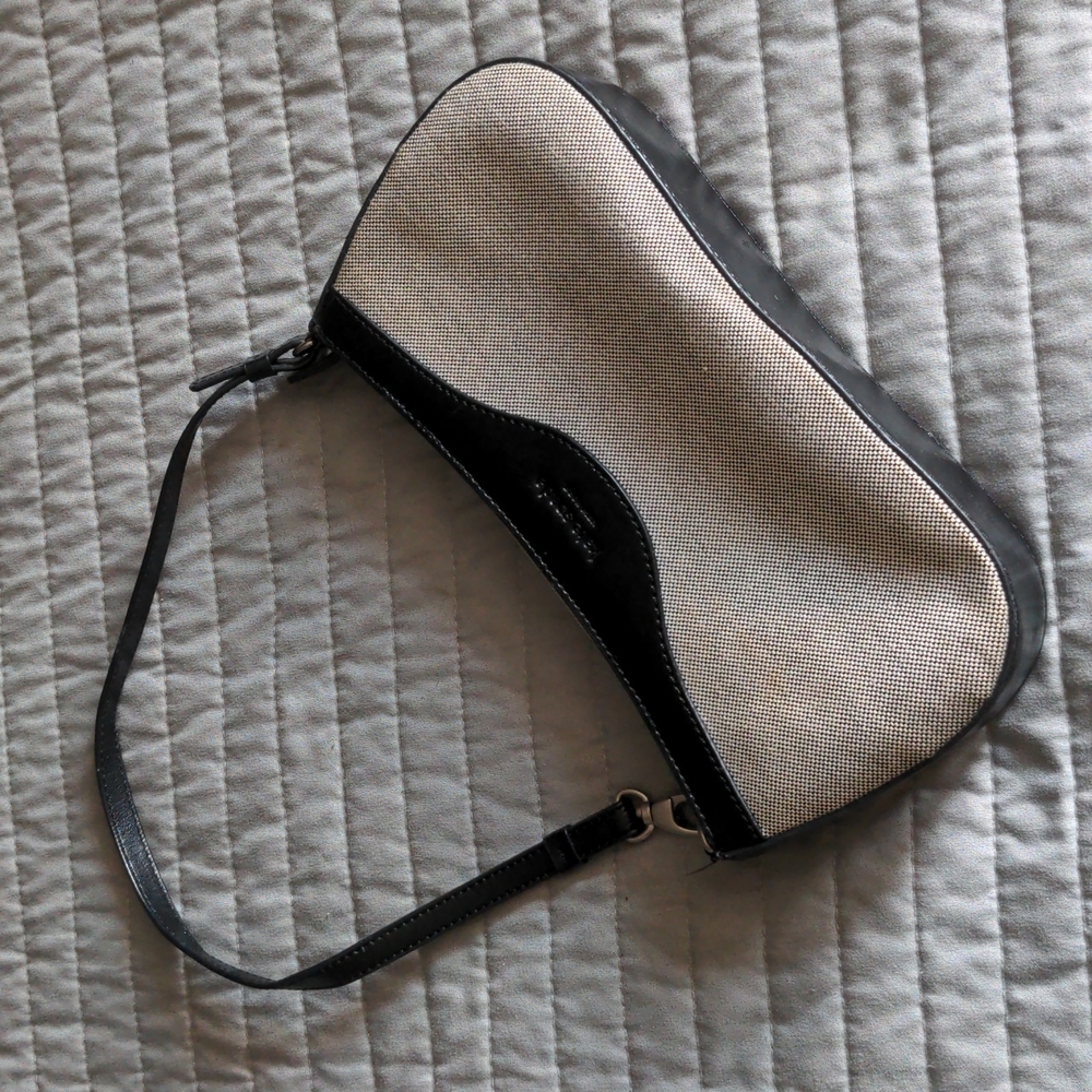 Kate Spade Gray Mini Shoulder Handbag Purse